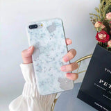 Luxury Gold Foil Bling Marble