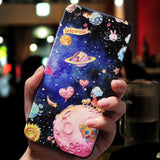 Space Cat Daisy Unicorn 3D Covers