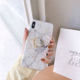 Luxury Gold Foil Ring Stand