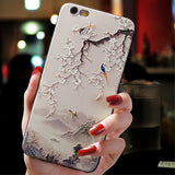 3D Floral Birds Emboss Soft Cover
