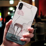 3D Floral Birds Emboss Soft Cover