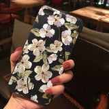 3D Flower Cat Dog Pooh Bird Emboss Case