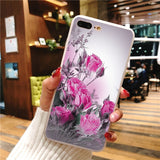 3D Relief Flower Case