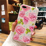 3D Relief Flower Case