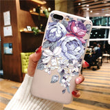 3D Relief Flower Case