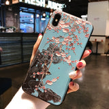3D Floral Bird Embossed Cover