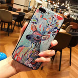 3D Floral Bird Embossed Cover