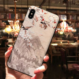 3D Emboss Floral Case