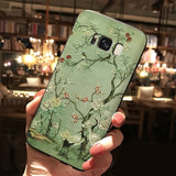 3D Flower Relief Case