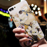 3D Embossed Flowers Pattern Cover