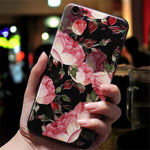 3D Embossed Flowers Pattern Cover