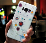 3D Flower Emboss Case